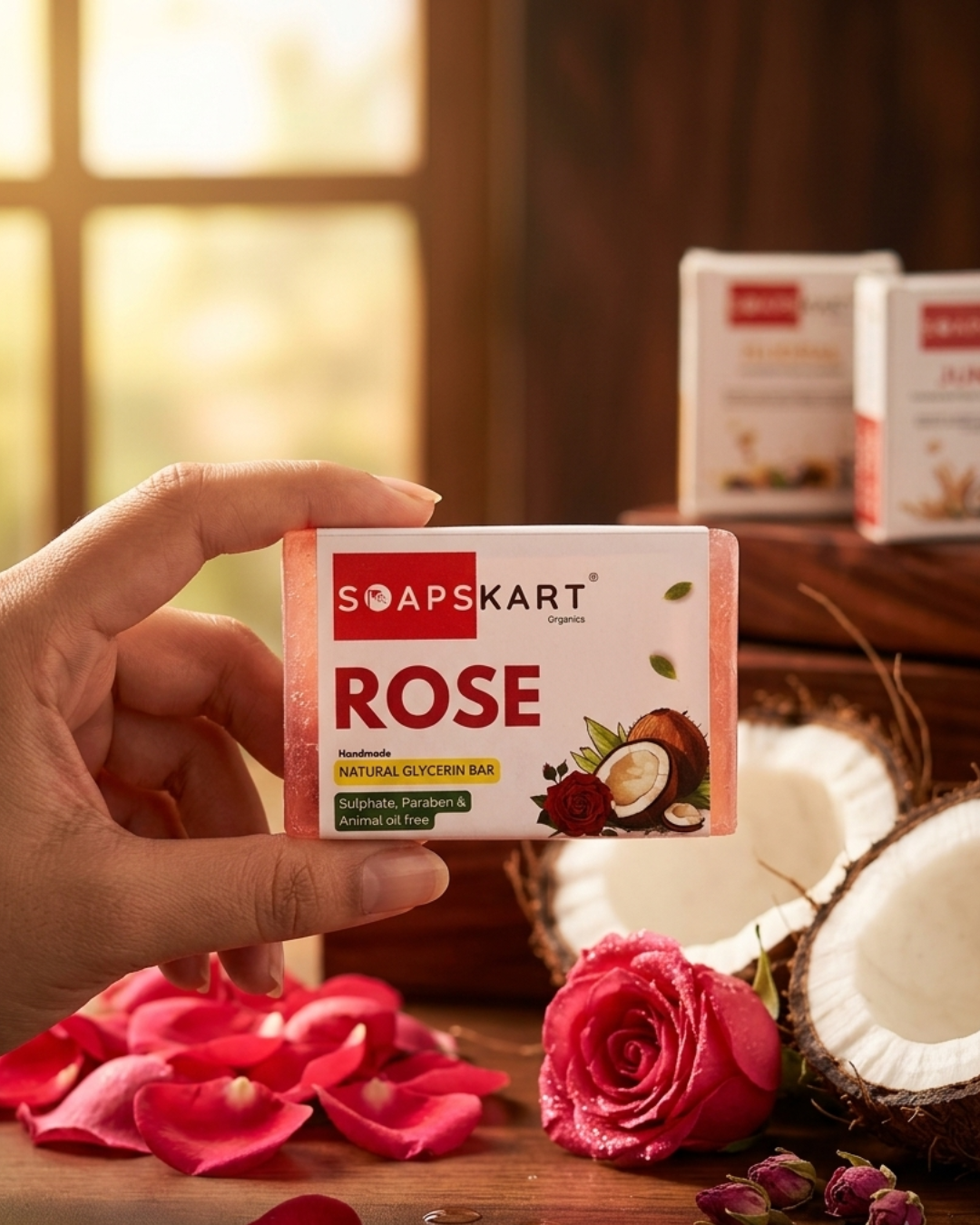 Rose Glycerin Soap | 100g