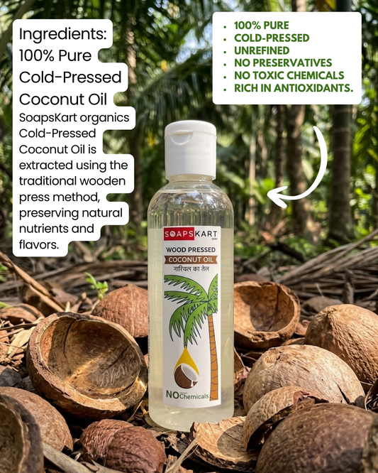 COCONUT OIL - COLD PRESSED