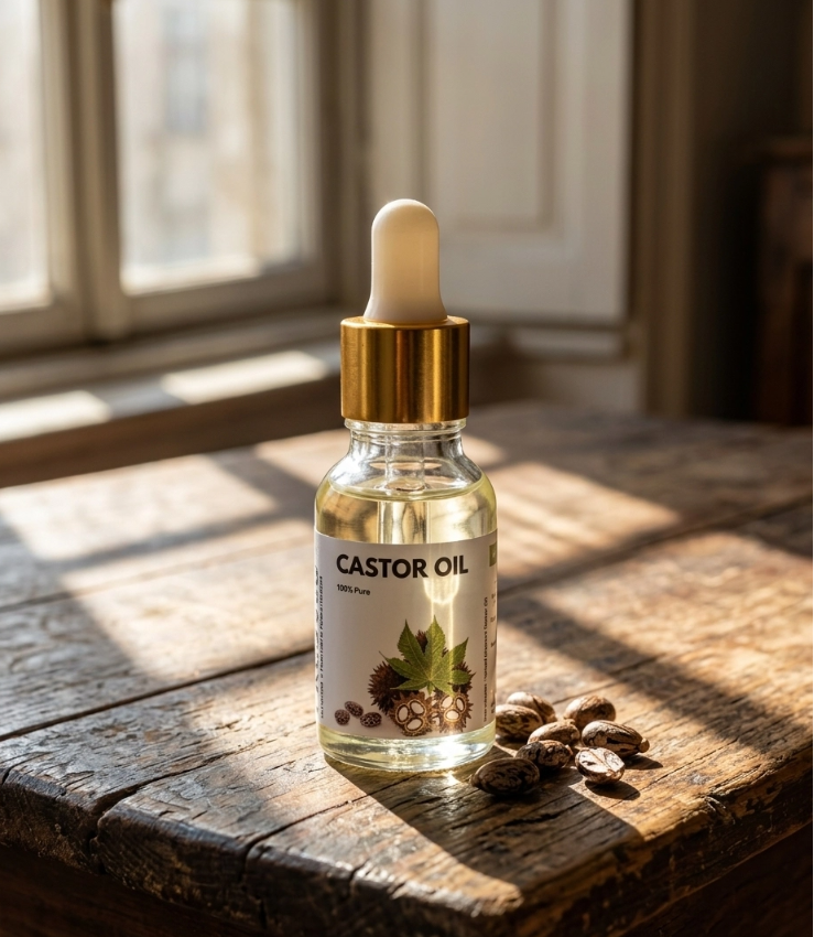 Castor - Cold Pressed Oil (15ml)