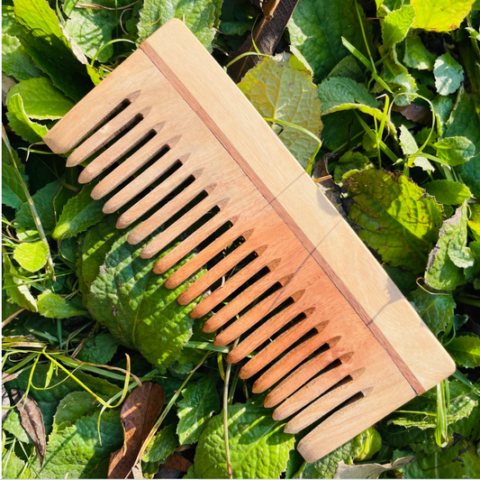 SHAMPOO - NEEM WOOD COMB