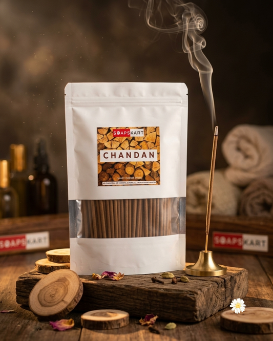 CHANDAN | Mild | Charcoal free agarbatti | 200g