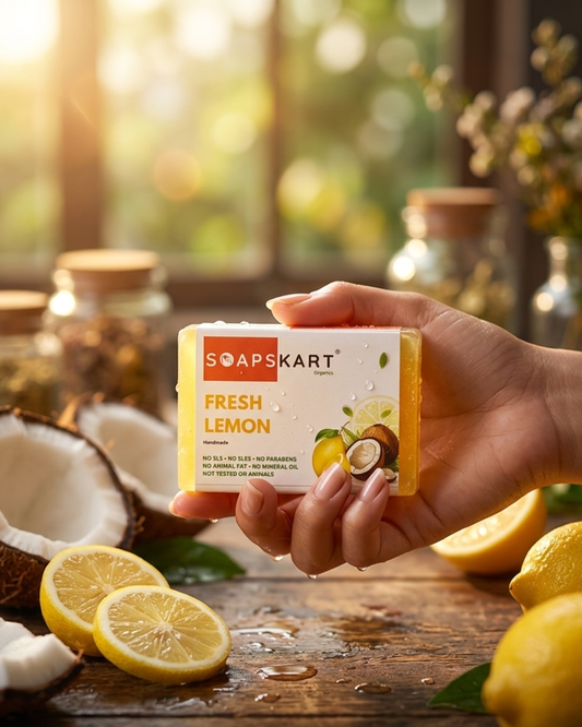 Fresh Lemon Glycerin Soap | 100g