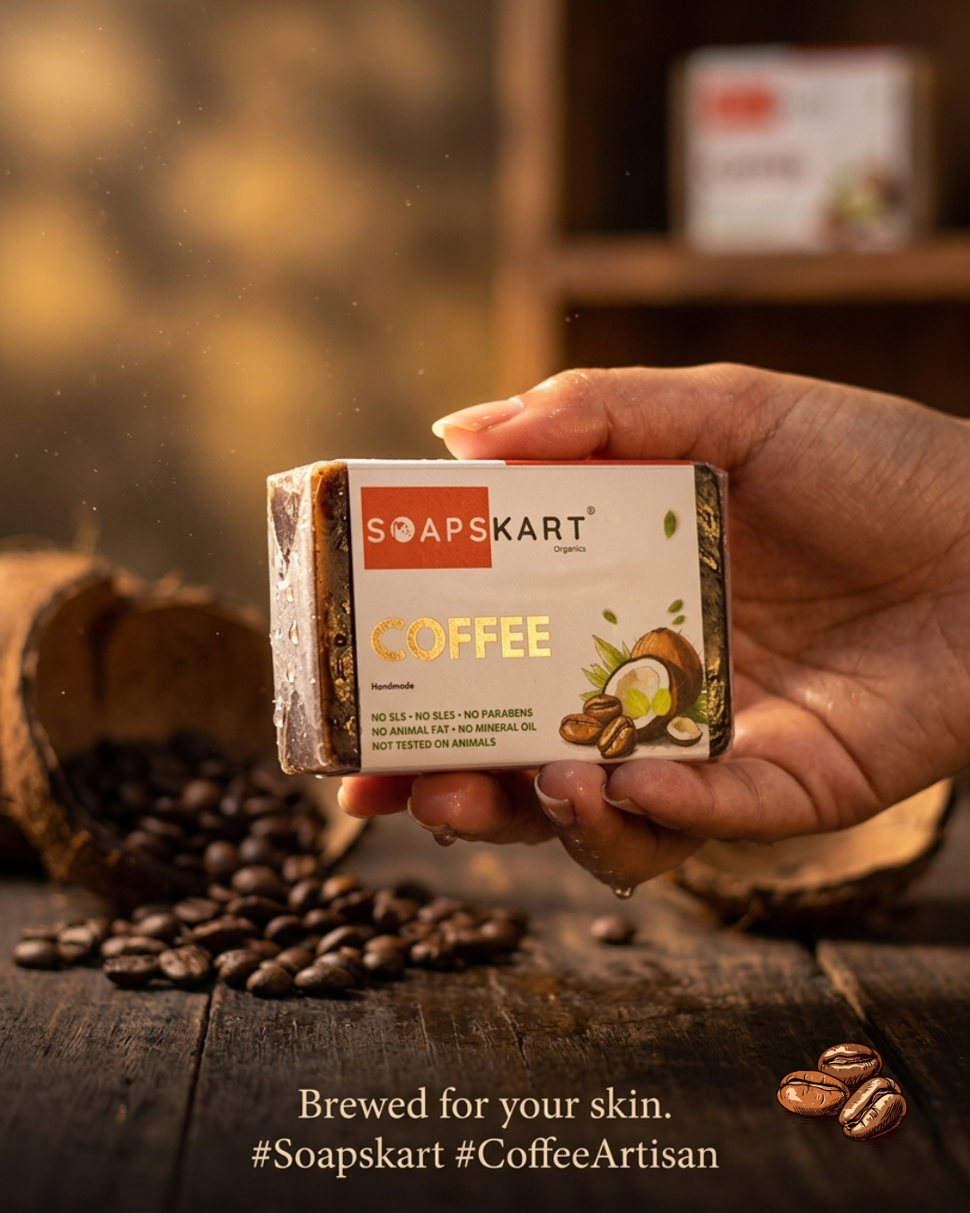 Coffee Glycerin Soap | 100g