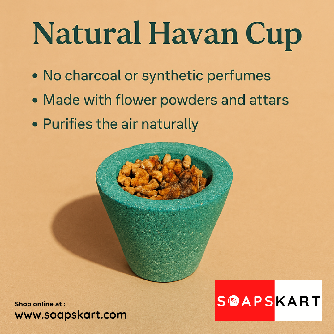 Sambrani Havan Cups ( Made from herbal powder's )