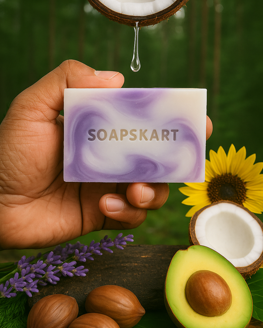 BULGERIAN LAVENDER ( COLD PROCESS SOAP )