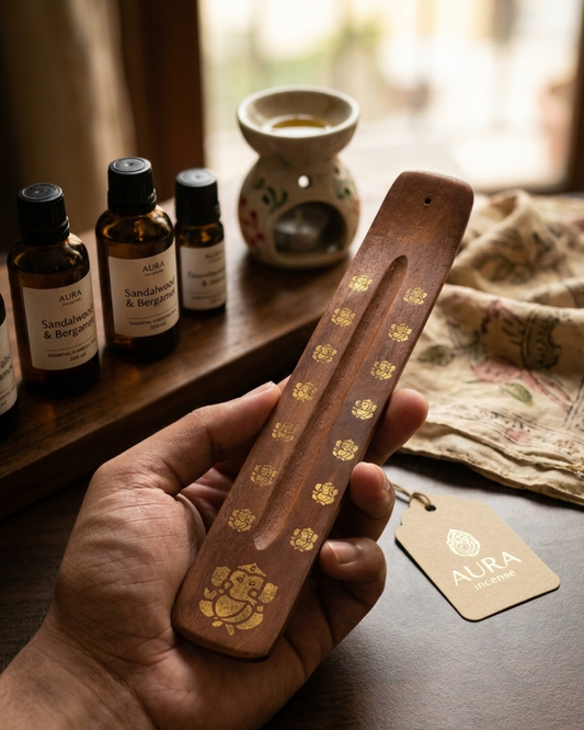 Wooden Strip - Incense Stick Stand