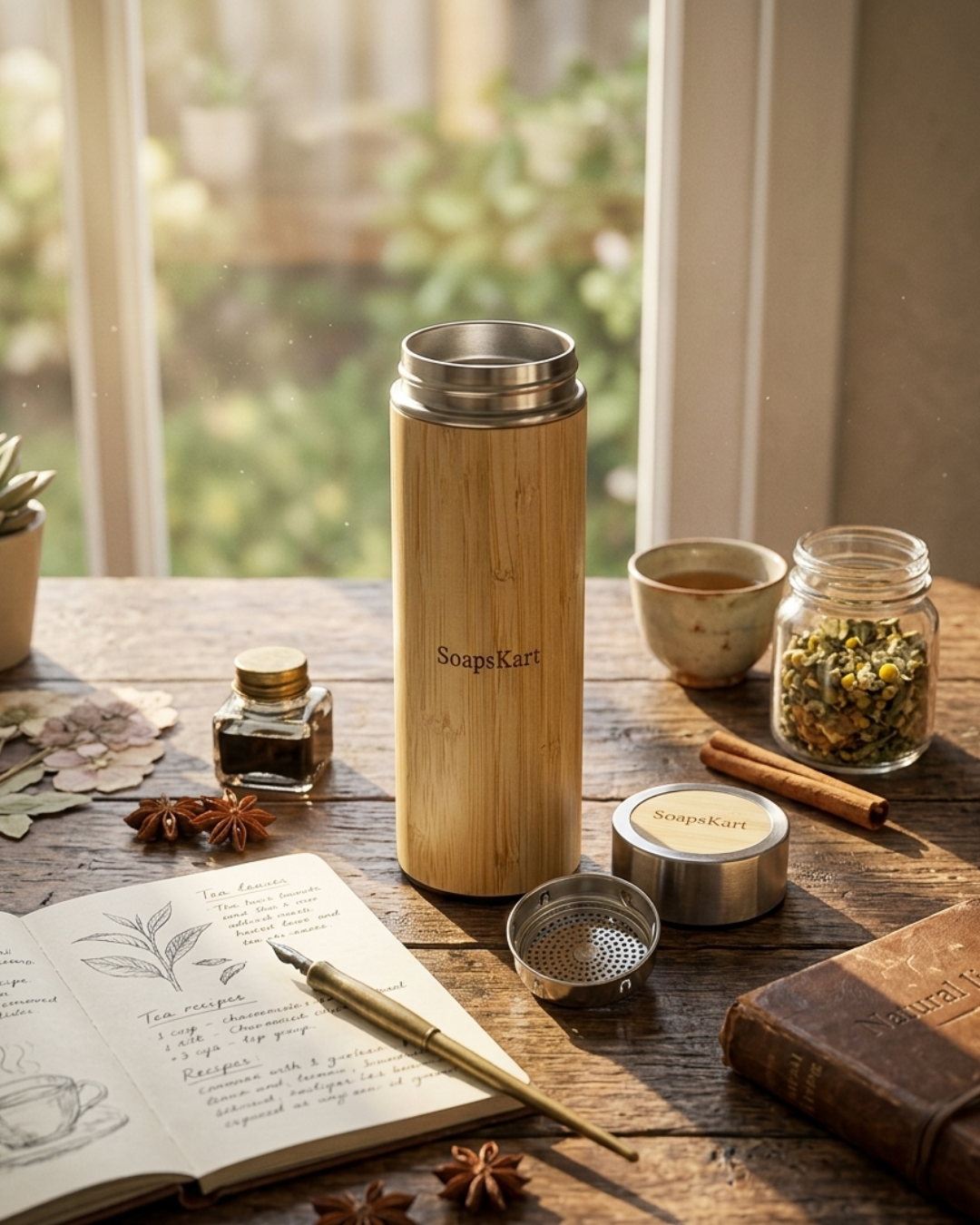 Bamboo Bottle ( 450ml )