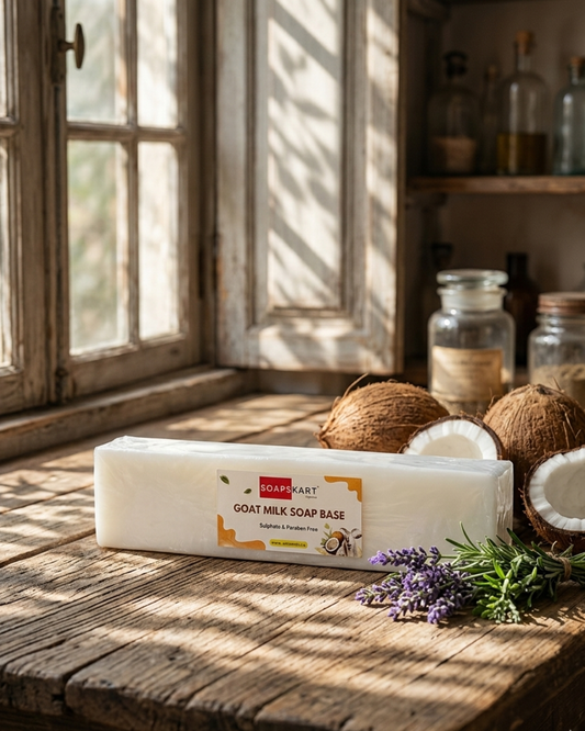 Goat Milk Soap Base | Sulphate & Paraben Free | 1Kg