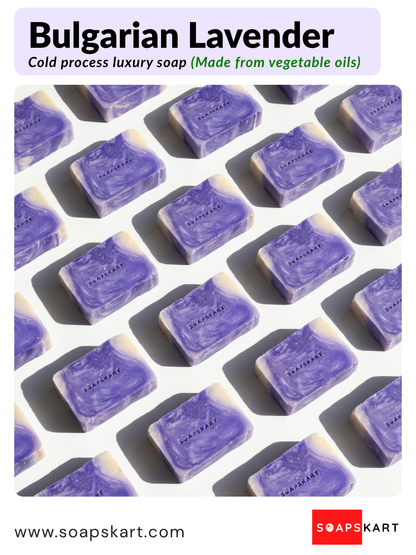 BULGERIAN LAVENDER ( COLD PROCESS SOAP )