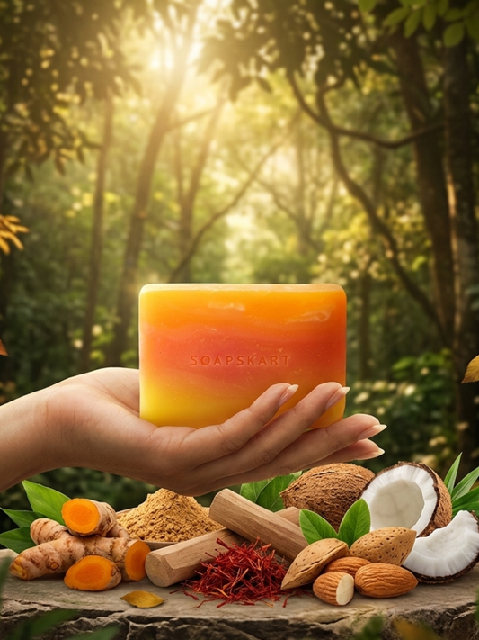 HALDI CHANDAN KESAR | COLD PROCESS SOAP