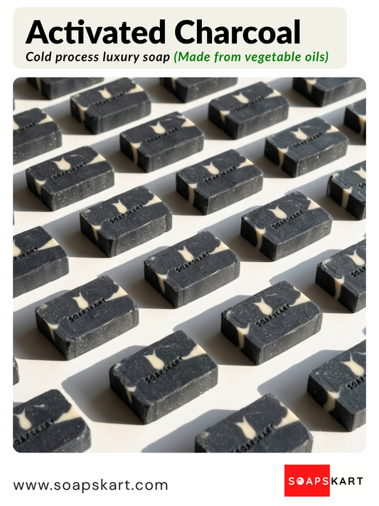 ACTIVATED CHARCOAL DETOX | COLD PROCESS LUXURY SOAP