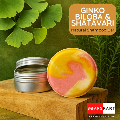 GINKO BILOBA & SHATAVARI | Shampoo bar